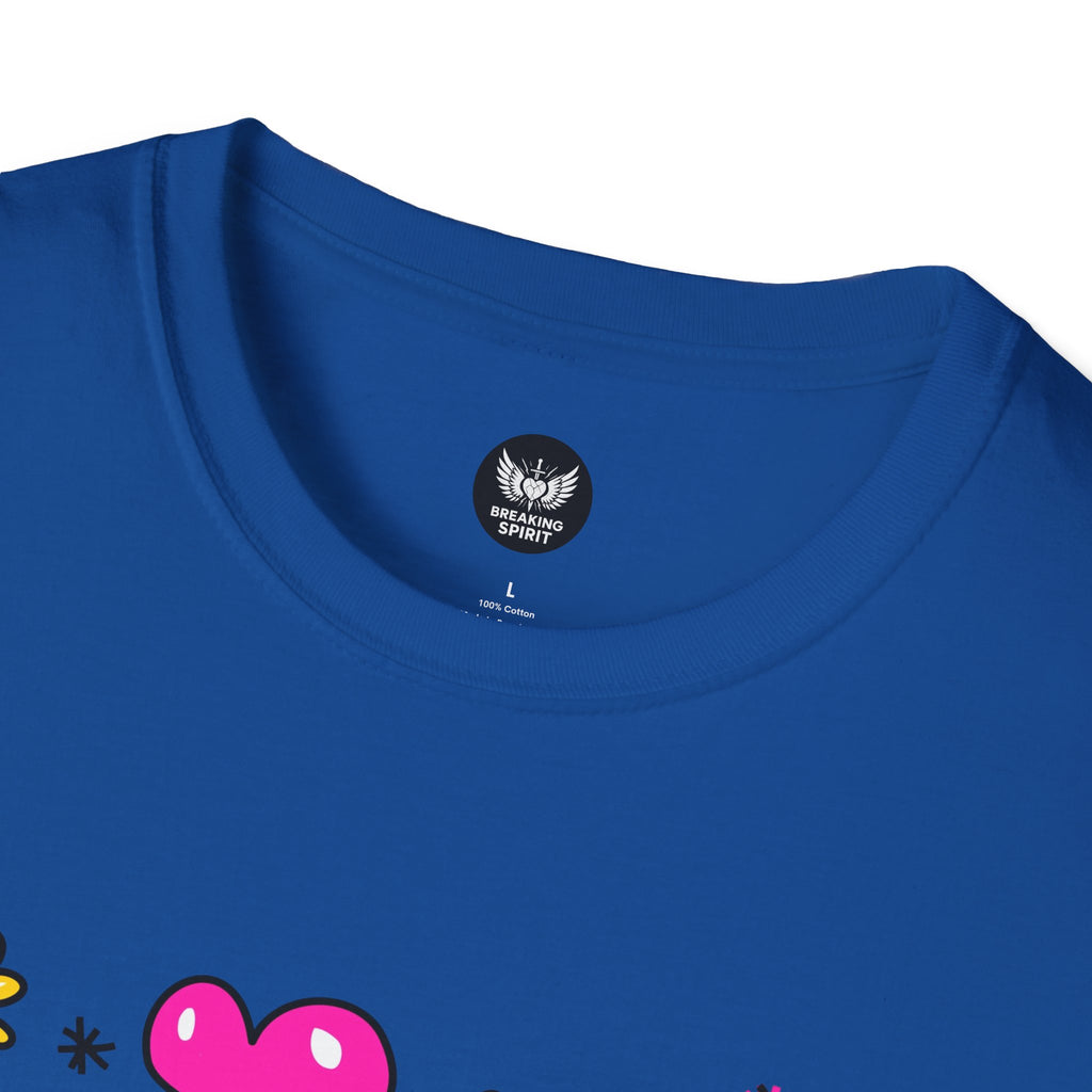 Blessed Floral Heart T-Shirt