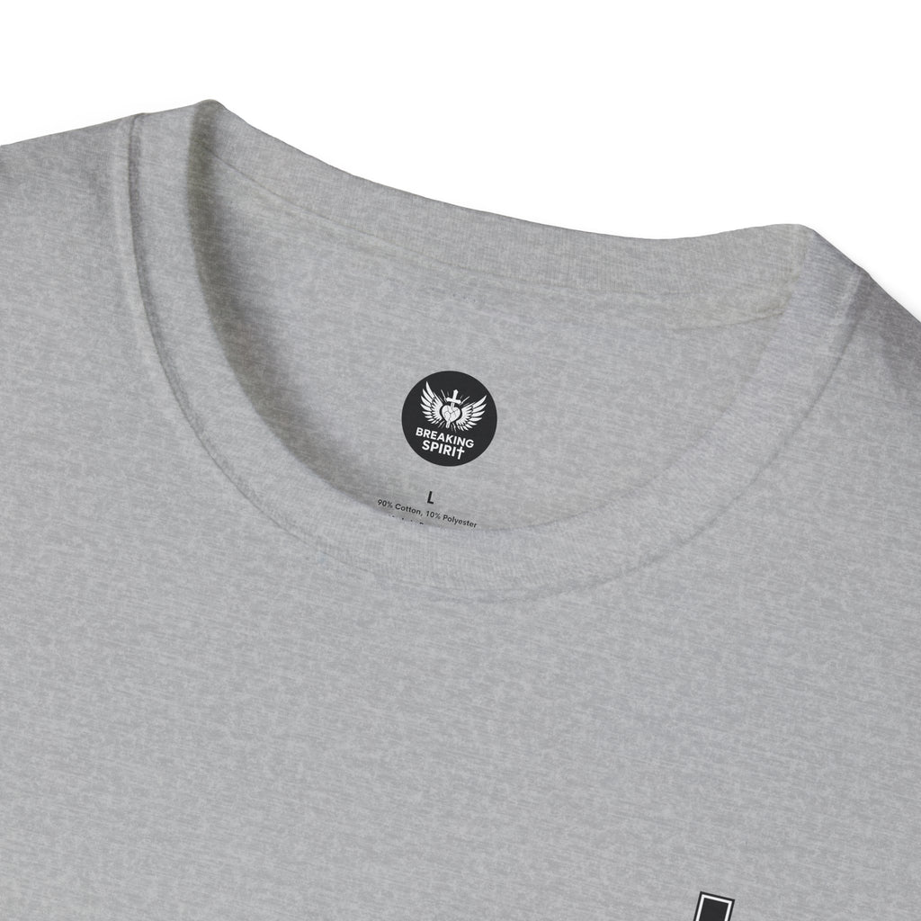 Christian T-Shirt — "Just God" Cross Faith Tee