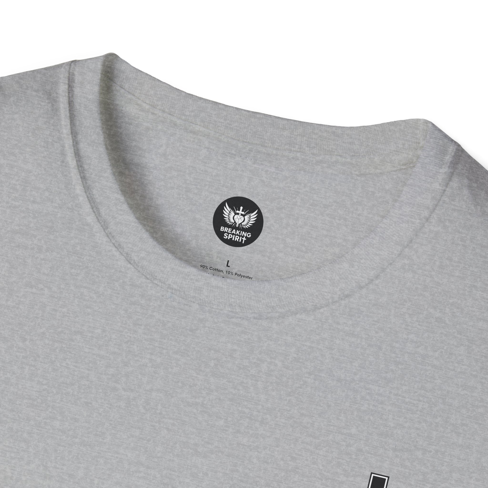Christian T-Shirt — "Just God" Cross Faith Tee