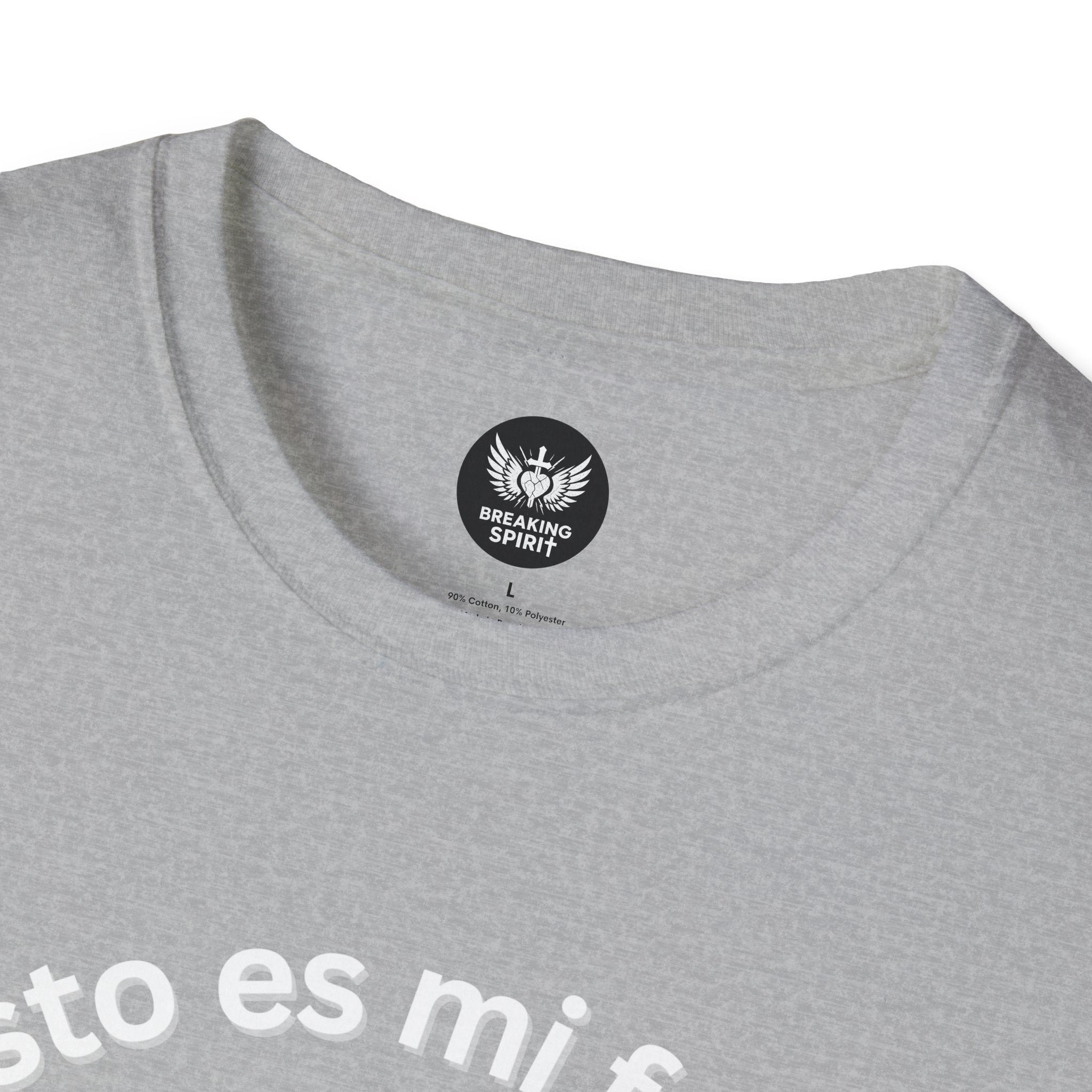 Camiseta cristiana de fuerza — Camiseta de entrenamiento de fe "Cristo es mi fuerza"