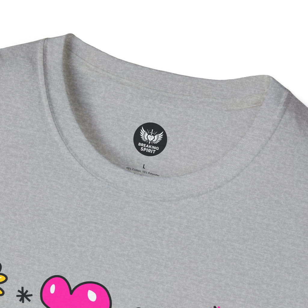Blessed Floral Heart T-Shirt