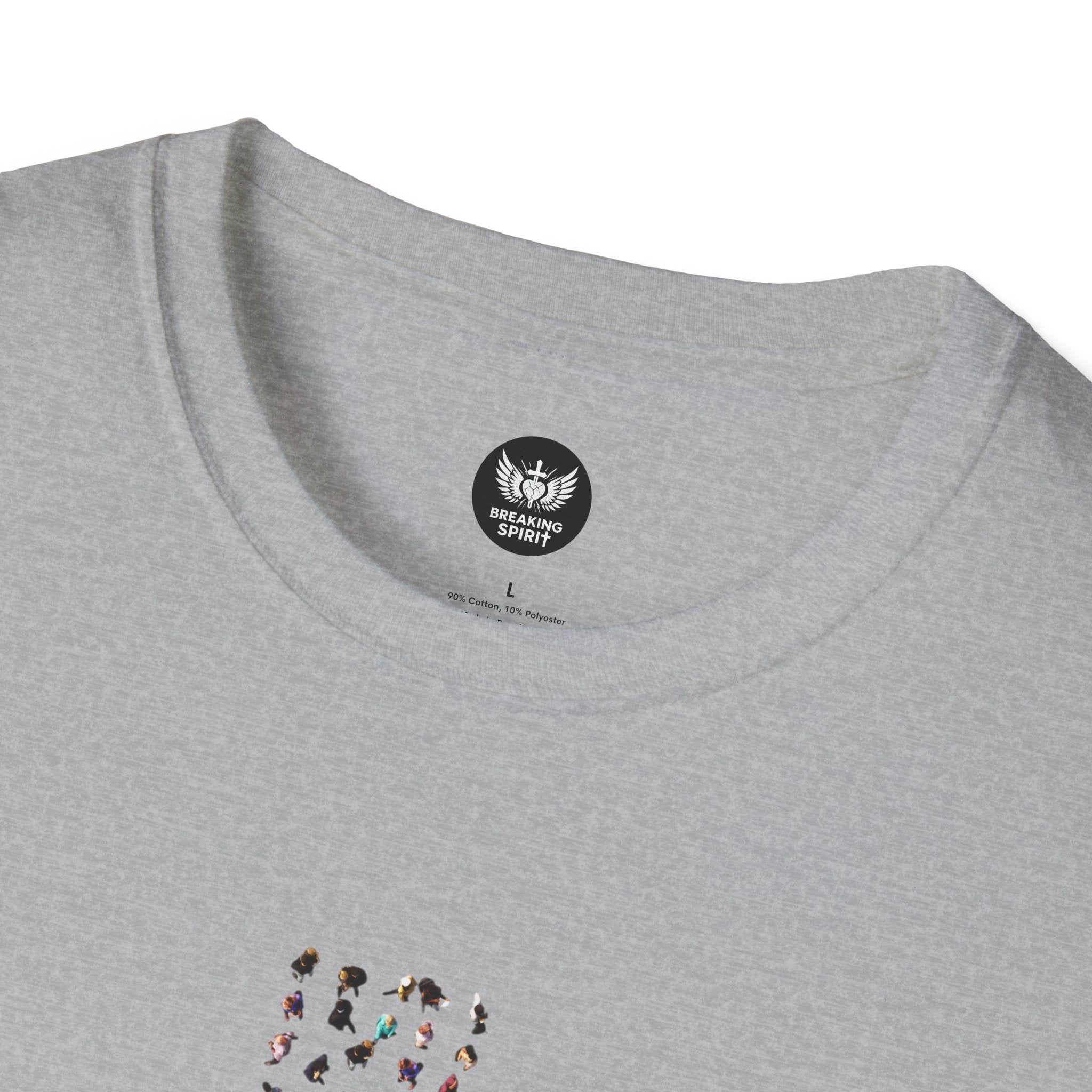 Camiseta Cruzada con Estampado de Leopardo