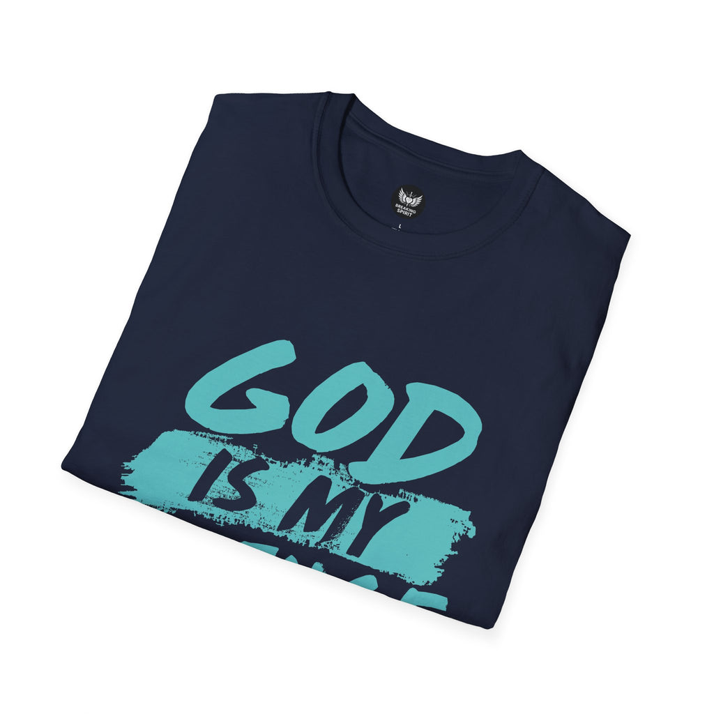Camiseta Dios Es Mi Refugio — Camiseta de Fe Cristiana