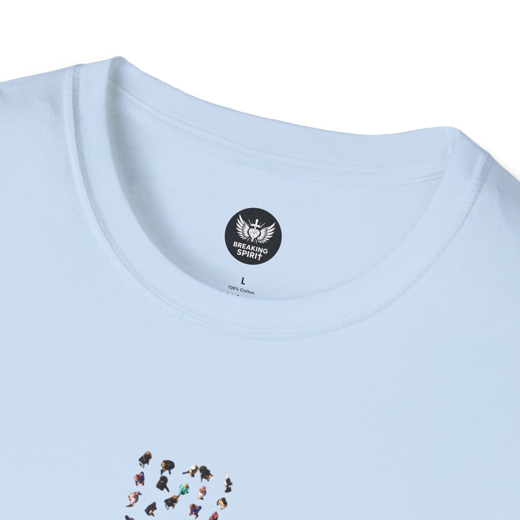 Camiseta Cruzada con Estampado de Leopardo
