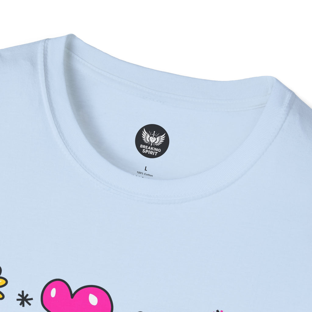 Blessed Floral Heart T-Shirt