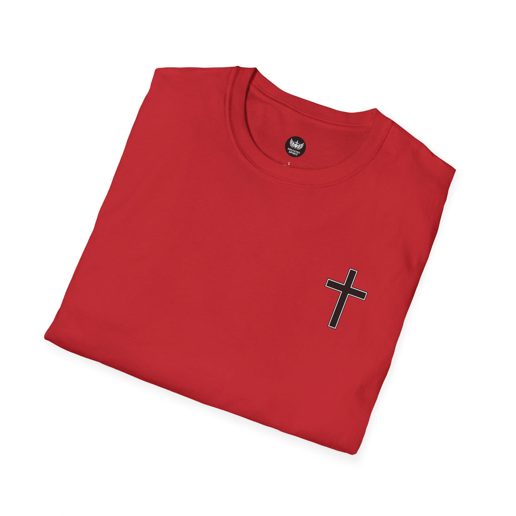 Christian T-Shirt — "Just God" Cross Faith Tee