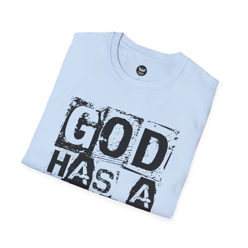 Camiseta Dios Tiene Un Plan — Camiseta Cristiana Inspiradora de Fe