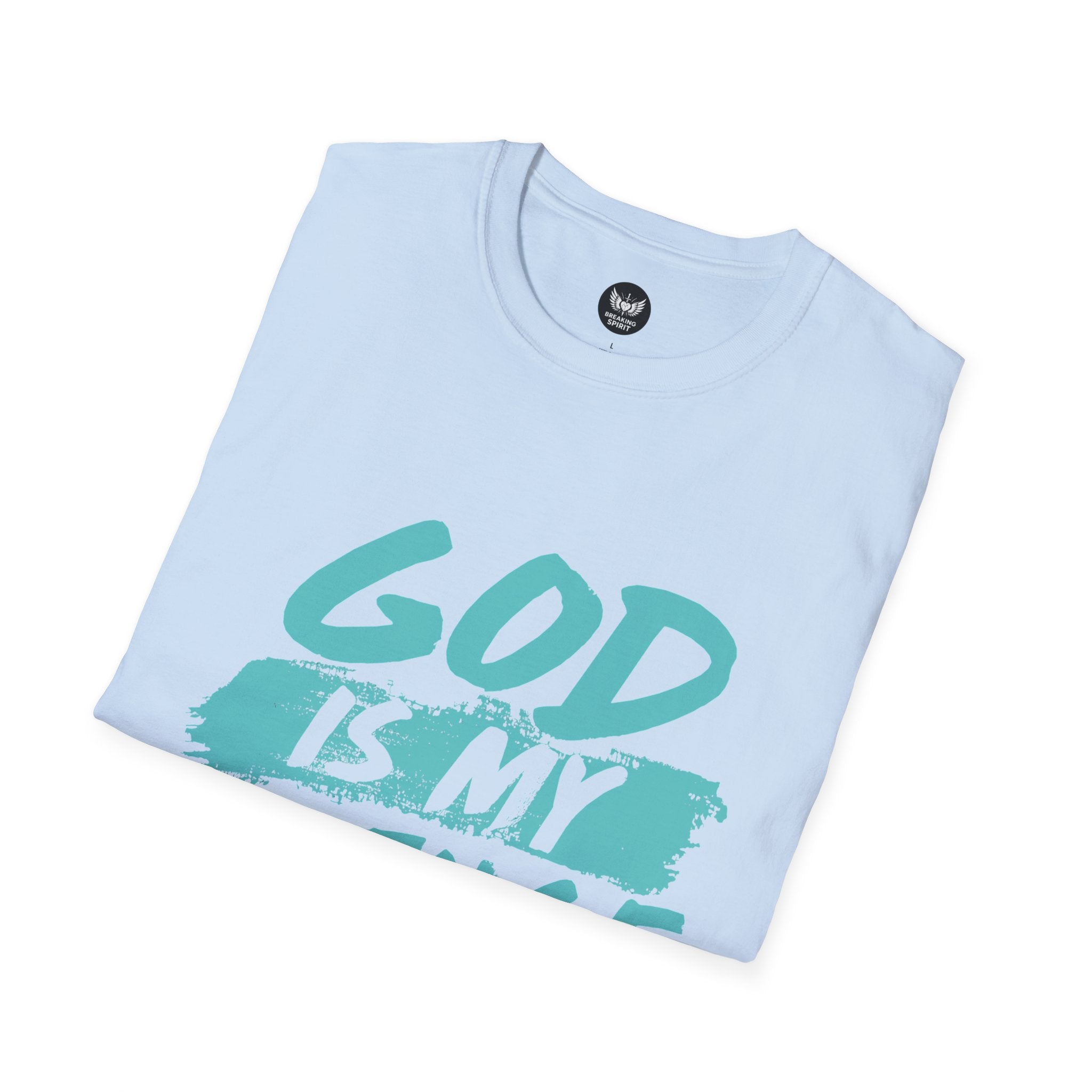 Camiseta Dios Es Mi Refugio — Camiseta de Fe Cristiana
