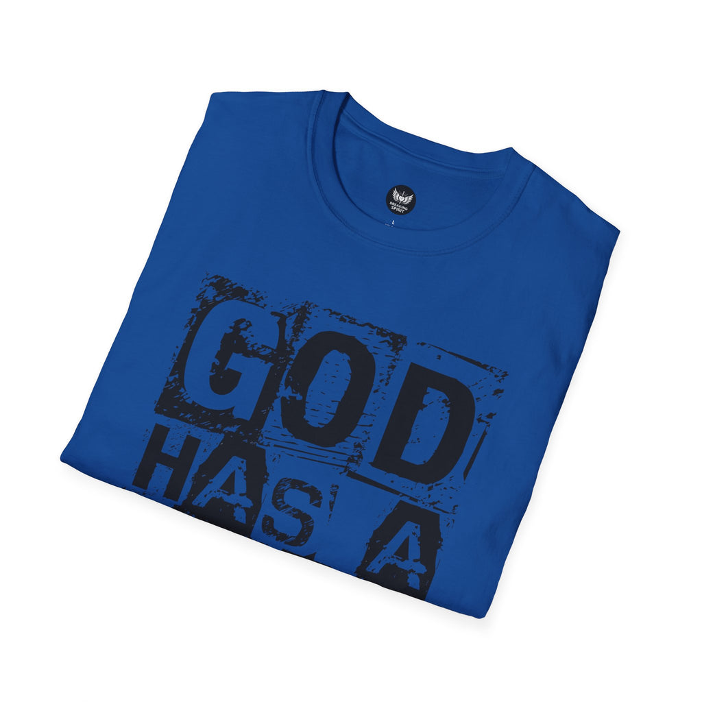 Camiseta Dios Tiene Un Plan — Camiseta Cristiana Inspiradora de Fe