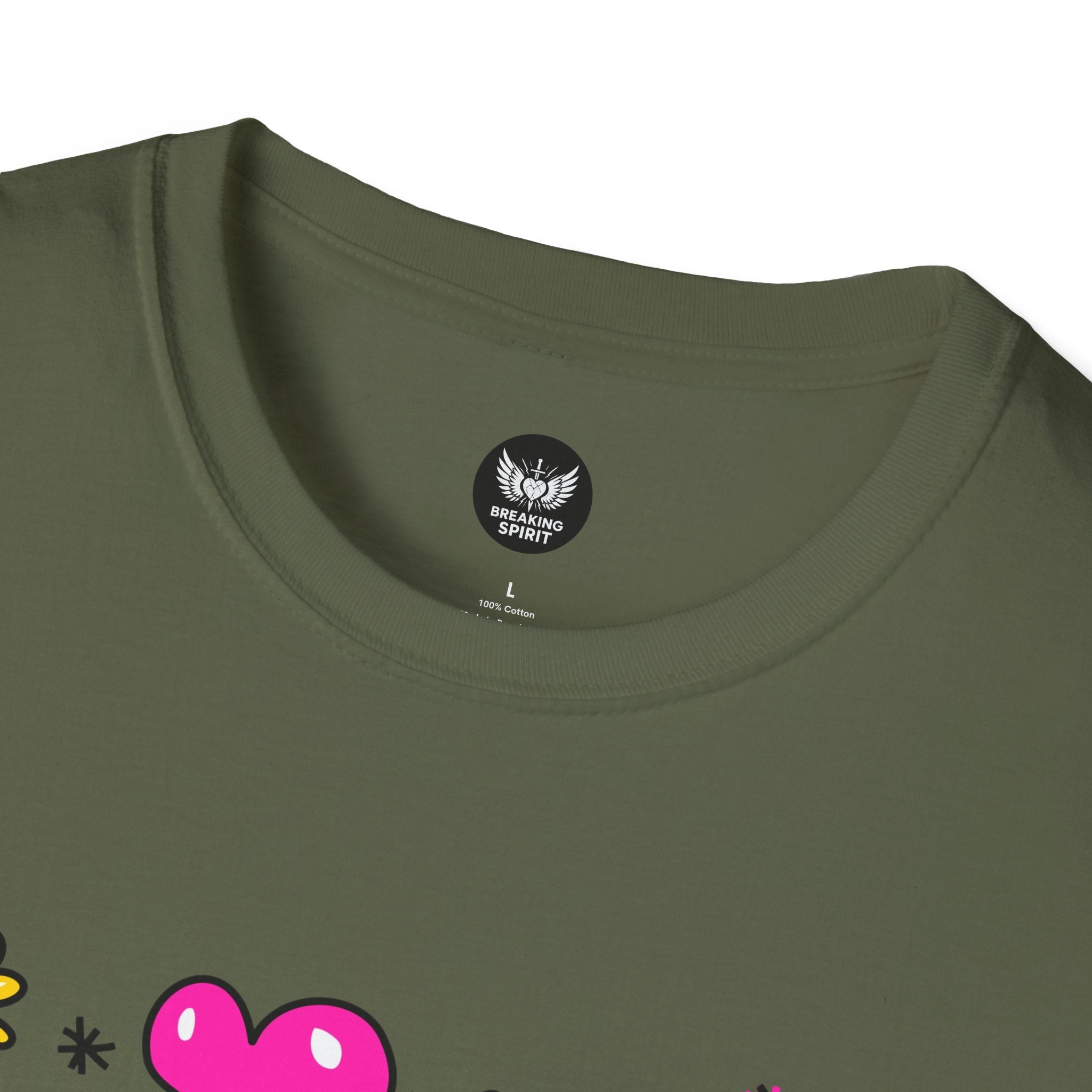 Blessed Floral Heart T-Shirt