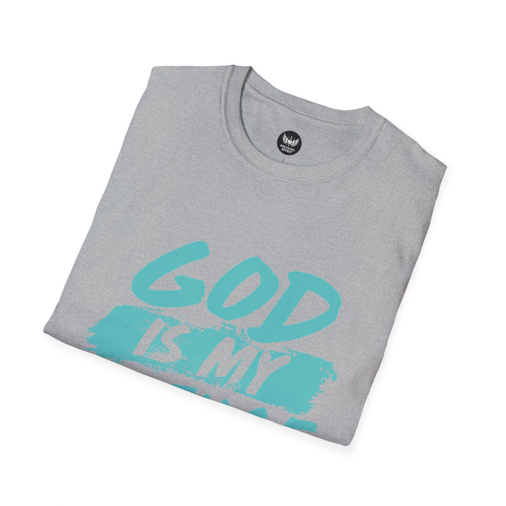 Camiseta Dios Es Mi Refugio — Camiseta de Fe Cristiana