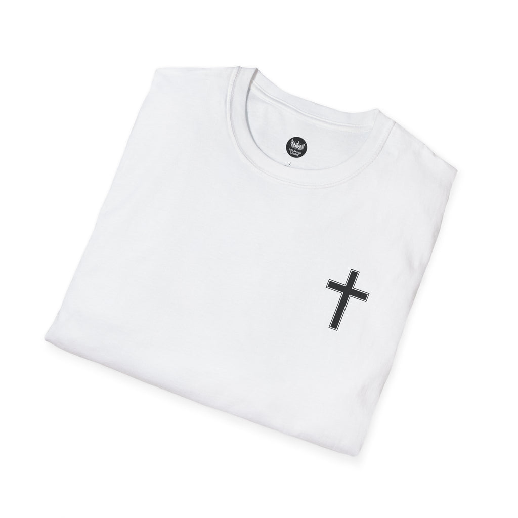 Christian T-Shirt — "Just God" Cross Faith Tee