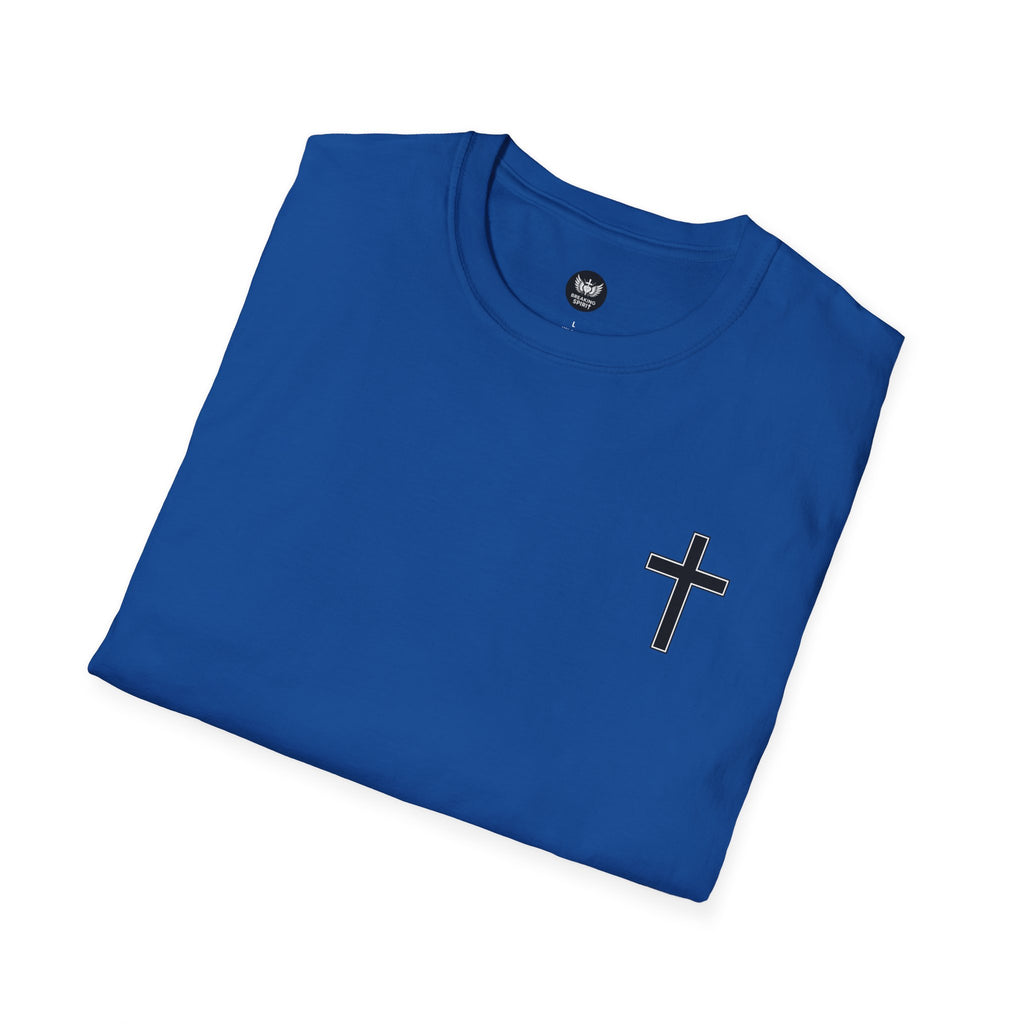Christian T-Shirt — "Just God" Cross Faith Tee