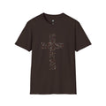 Camiseta Cruzada con Estampado de Leopardo