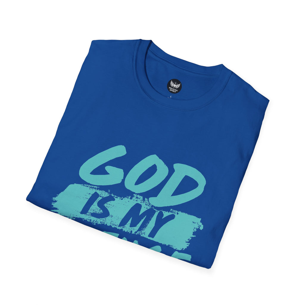 Camiseta Dios Es Mi Refugio — Camiseta de Fe Cristiana