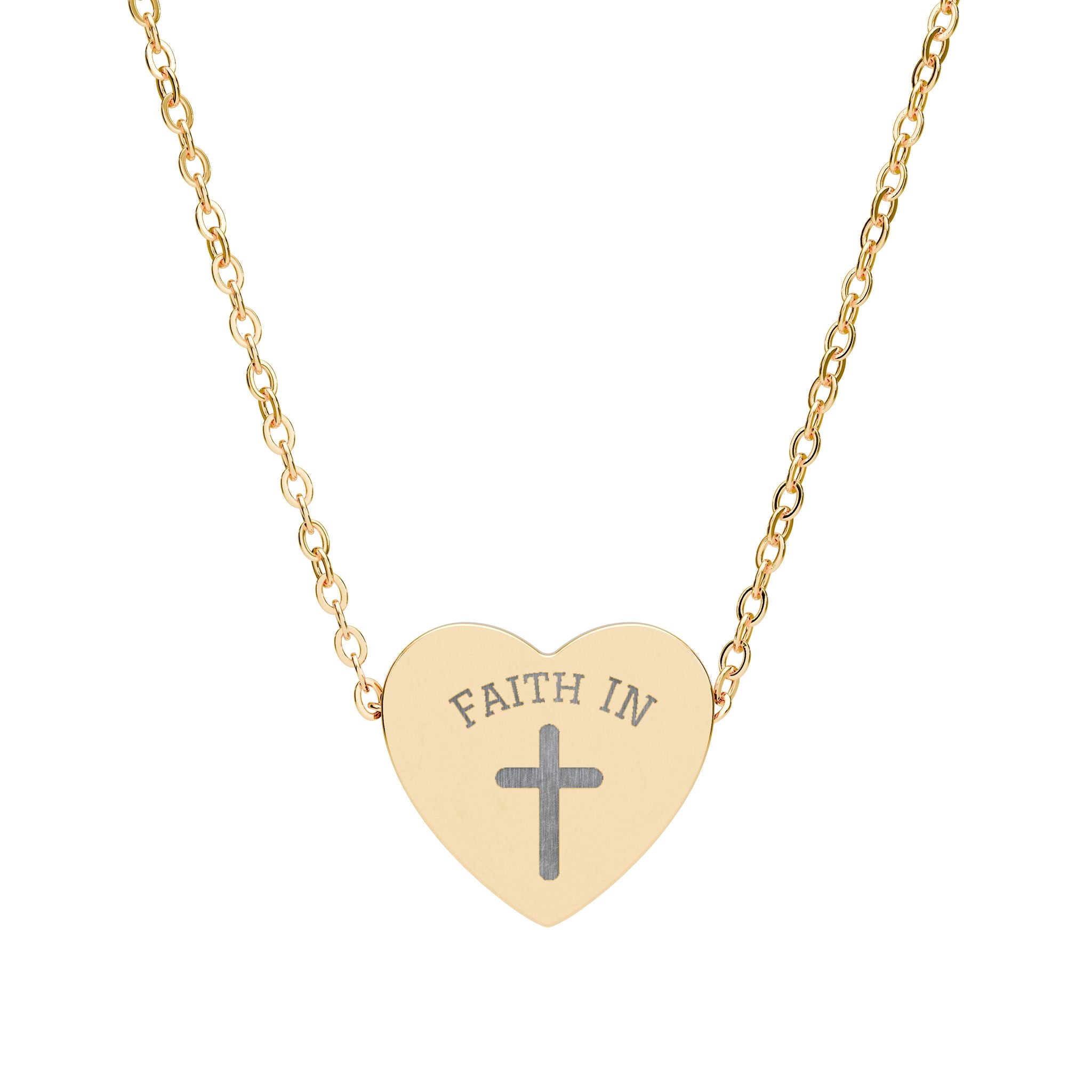 Heart Necklace (Engraving)