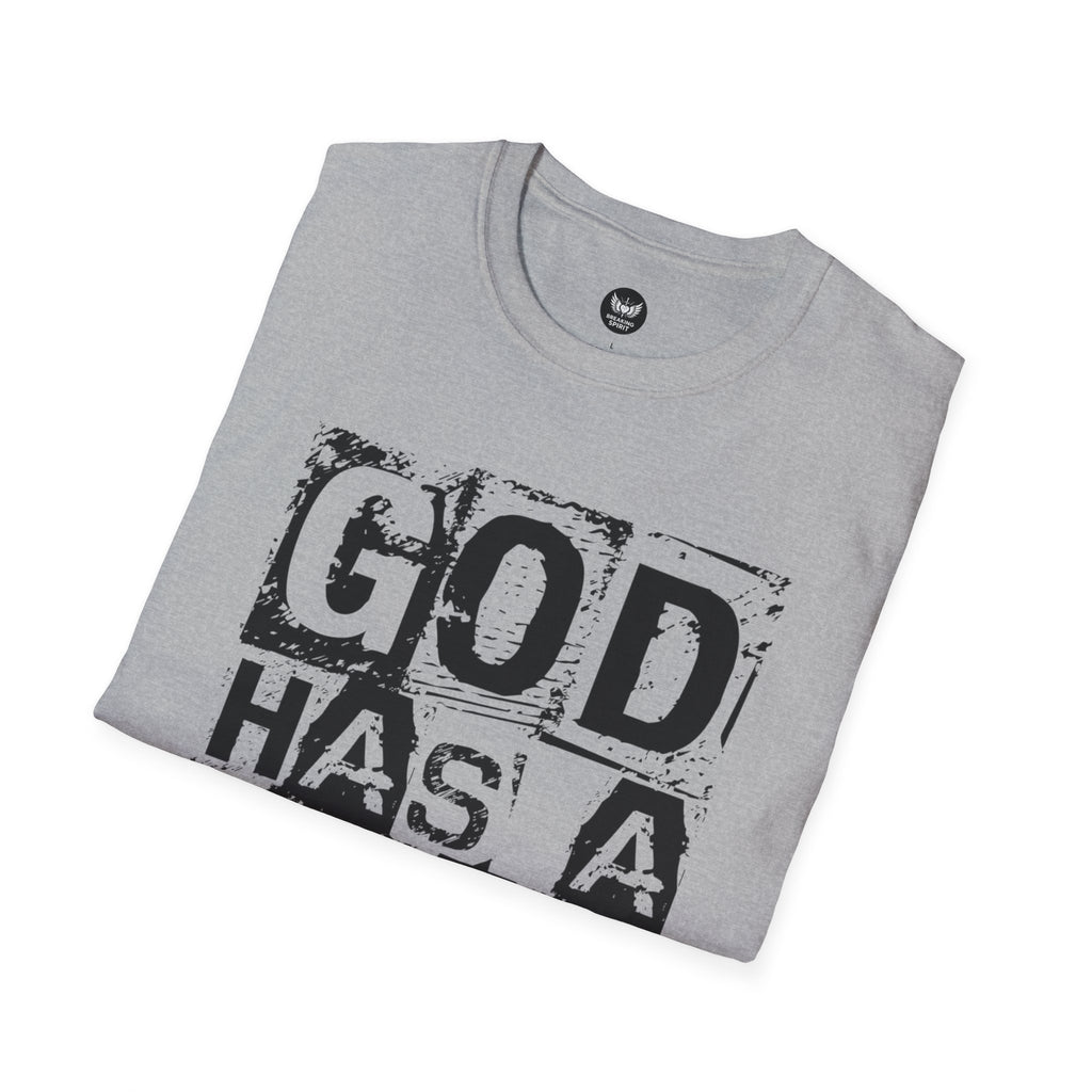 Camiseta Dios Tiene Un Plan — Camiseta Cristiana Inspiradora de Fe