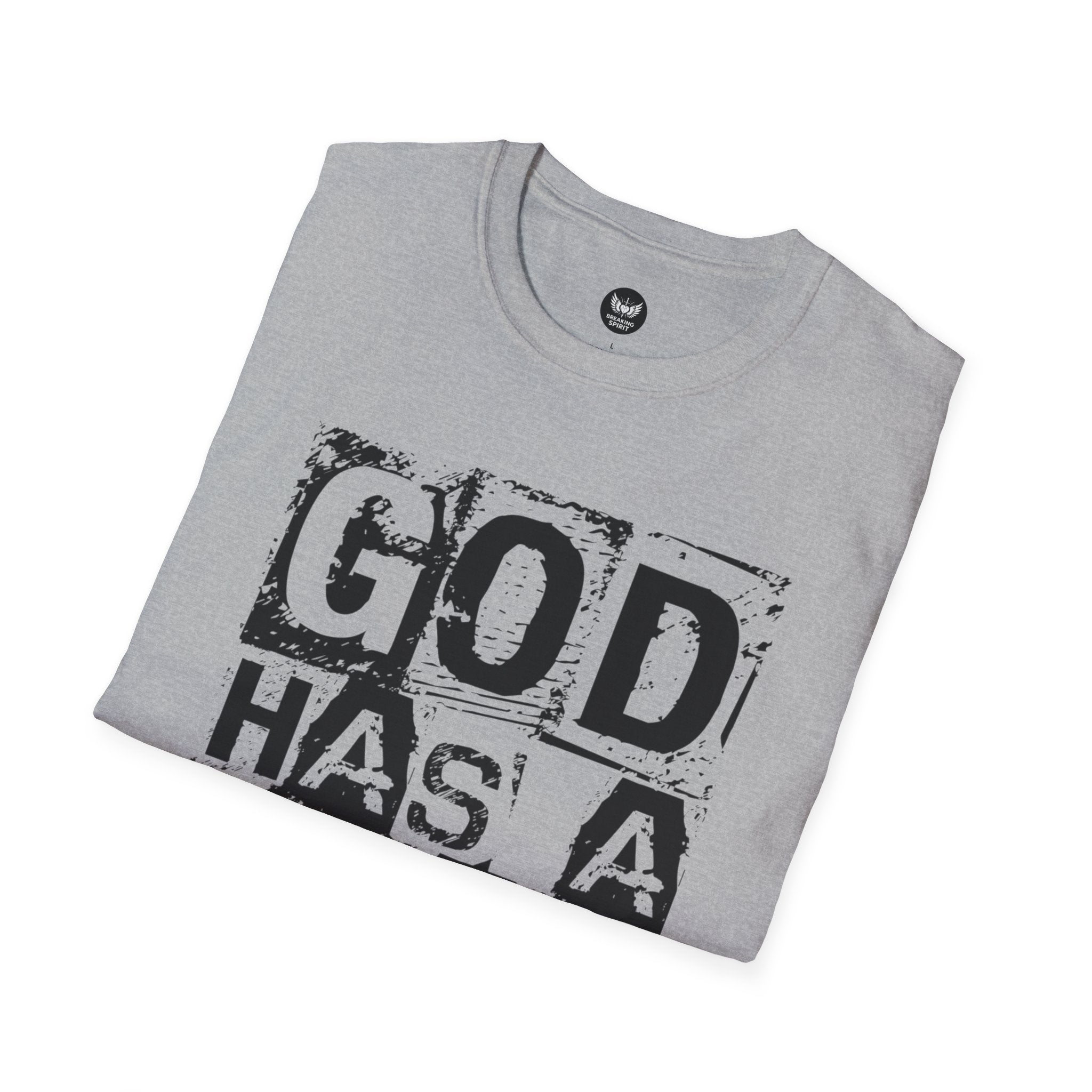 Camiseta Dios Tiene Un Plan — Camiseta Cristiana Inspiradora de Fe