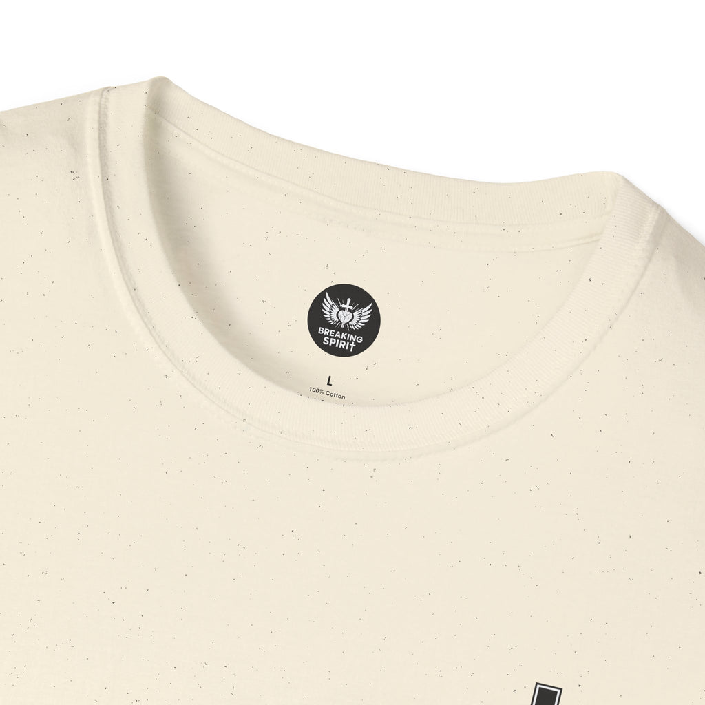 Christian T-Shirt — "Just God" Cross Faith Tee