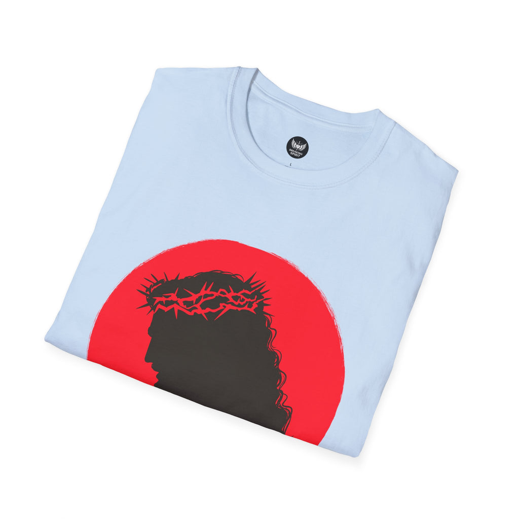 Camiseta Silueta de Jesús - Camiseta Cristiana Corona de Espinas