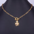 Nidin New Classic Christian Jesus Sacred Heart Pendant Men Women Catholic Religious Chain Necklace Jewelry Accessories Gift