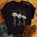 Maycaur Fashion Women T-shirt Christian Tops Harajuku Love Graphic Printed Tees Female T Shirts Casual Tees Tops Camisetas Mujer