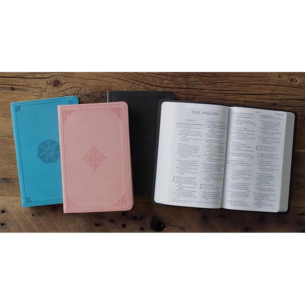 ESV Large Print Value Thinline Bible (TruTone, Pink, Fleur-de-lis Design): Holy Bible, English Standard Version