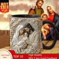 The Holy Family Coffee Mug Christian Printed Design Ceramic Mugs Ceramic Drinkware 11 Oz Ceramic Mug Beverage Cup / Water Cup