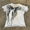 New Long sleeved Affliction T shirt Y2K Hip Hop Round Neck Oversized T shirt Mens Womens Casual Gothic Clothing Tops Streetwear