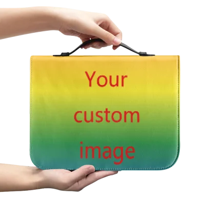 Marble Bible Cover for Men White and Gold Custom for Women Girl with Handle and Zipper Bible Bag Journal Case Christian Gift
